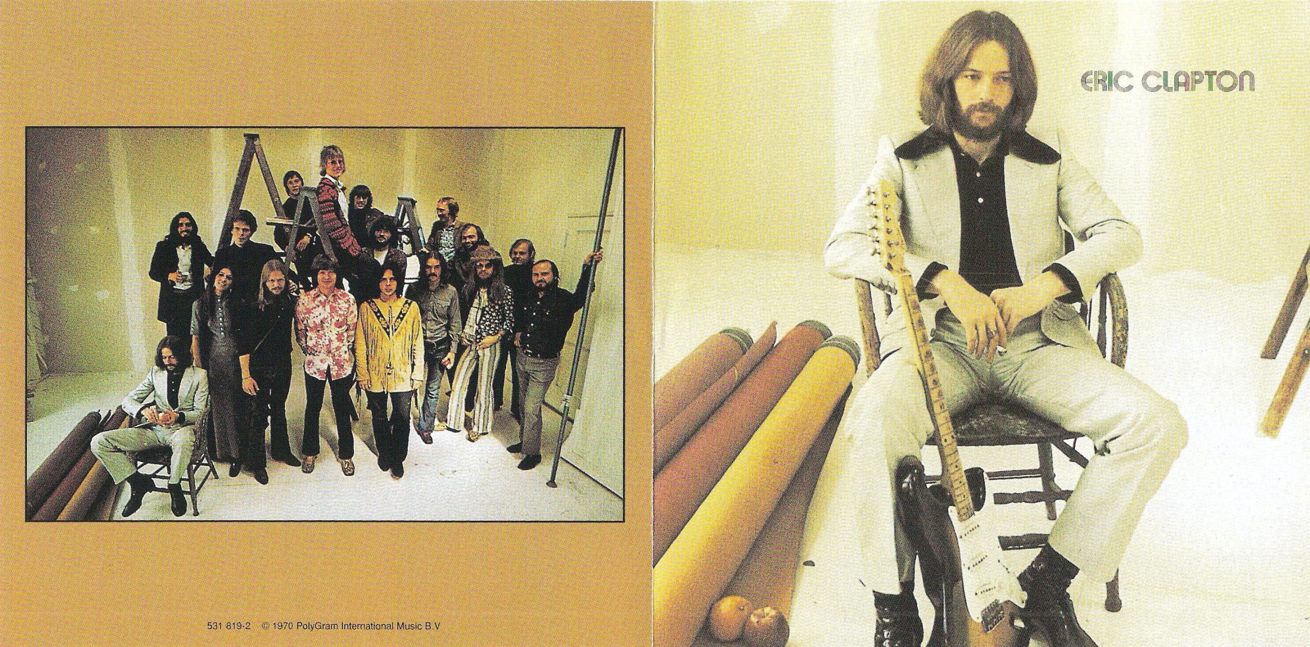 1970er Albumcover: Eric Clapton firstAlbum