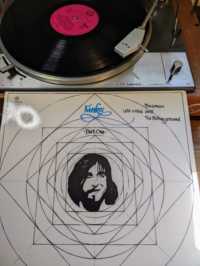 Eine meiner wertvollsten Vinyl-LP: Lola Versus Powerman And The Moneygoround, Part One von 1970