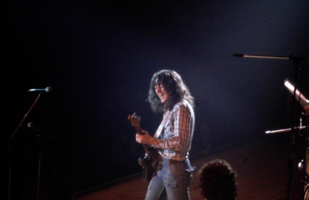 Rory Gallagher: Halle Münsterland, 1975. Foto: Markus Wehr